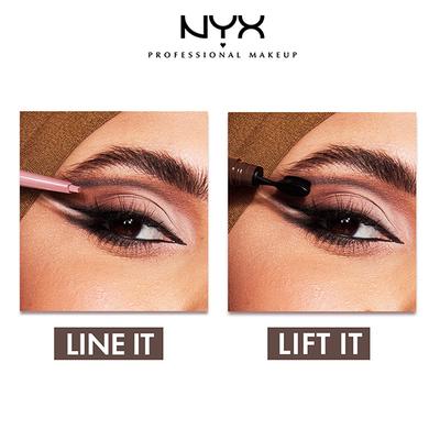 NYX Professional Makeup Epic Smoke Angled Liner and Blender - Mocha Match 0.17 gm - Eyeliners