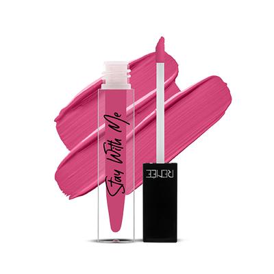 RENEE Stay With Me Matte Lip Color - Hots For Pink 5 ml - Liquid Lipsticks