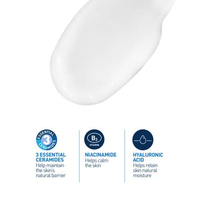 CeraVe AM Facial Moisturising Lotion - Normal to Dry Skin 52 ml - Face Wash & Cleansers