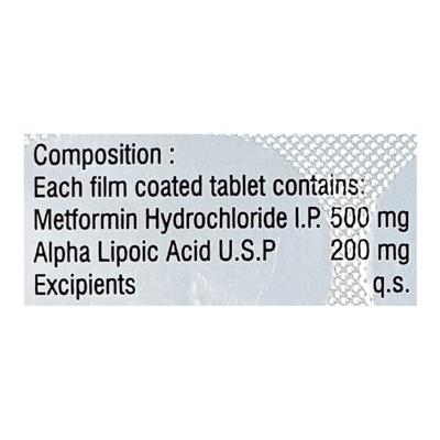 Metmin A Tablet 10'S - Diabetes-Ant