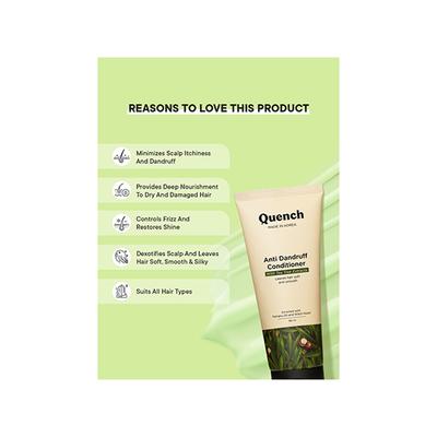 Quench Anti Dandruff Conditioner with Tea Tree Extracts 180 ml - Conditioners