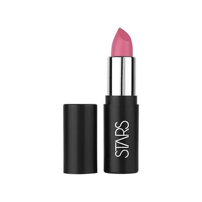 Star's Cosmetics Lush Lips Lipstick Light Weight, Long Lasting, Matte Finish (No.1 Pink Crush) 4.2 gm - Lipsticks