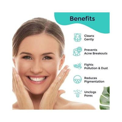 Pilgrim Volcanic Lava Ash Face Wash 100 ml - Face Wash & Cleansers