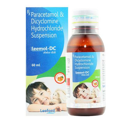 Leemol DC Syrup 60ml - Pain relief-Ano