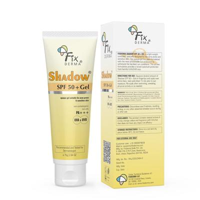 Fixderma Shadow 50+ Gel 75 gm - Body Sunscreen