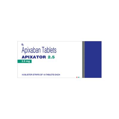 APIXATOR 2.5 Tablet 10's - Blood Clot-Ant