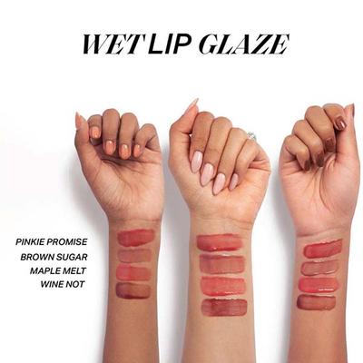 Diam Beauty Wet Lip Glaze, Brown Sugar 5 ml - Lip Glosses