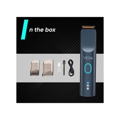 Vega SmartOne S2 Trimmer Men, 160 mins Runtime, IPX7 Waterproof & 40 Length Settings, (VHTH-31), Blue 1's - Trimmers