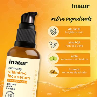 Inatur Skin Brightening & Repair Vitamin C Face Serum 30 ml - Face Serum