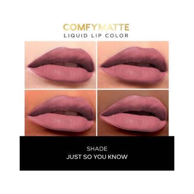 Faces Canada Comfy Matte Lip Color with Natural Oils Just So You Know 10 1.2ml - Liquid Lipsticks