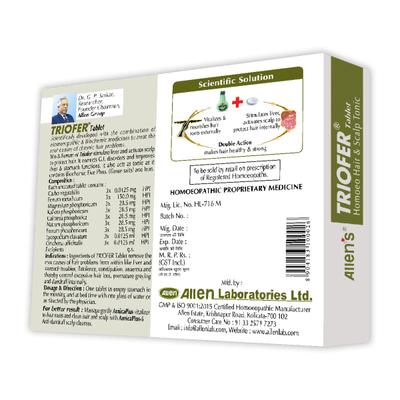 Allen Triofer Tablet 50's - Personal Care(Homeopathy)