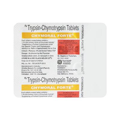 Chymoral Forte Tablet 20'S - Pain relief-Ant