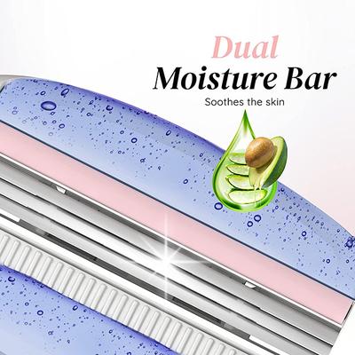 LetsShave Evior 3 Sensitive Shaving Razor + Whipped Shave Cream 150 gm - Women - Shaving & Hair Removal