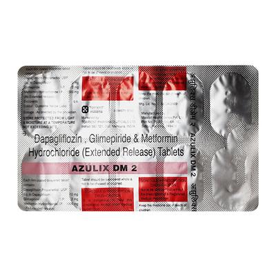 AZULIX DM 2/10/1000 Tablet 10's - Diabetes-Ant