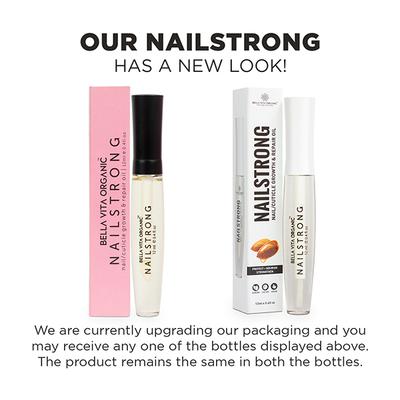 Bella Vita Organic NailStrong Cuticle Oil For Nails - Growth, Strength & Cuticle Care 12 ml - Nail Care