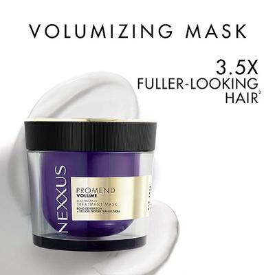 NEXXUS Promend Volume Elastinizing Bond Treatment Mask for Thin & Flat Hair 200ml - Hair Masks & Packs