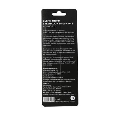 SUGAR Cosmetics Blend Trend Eyeshadow Brush - 043 Round Xl 18 gm - Eyeshadow, Bases & Primers