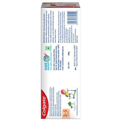Colgate Kids (3-5 Years) Toothpaste - Natural Strawberry Flavor 80 gm - Toothpaste