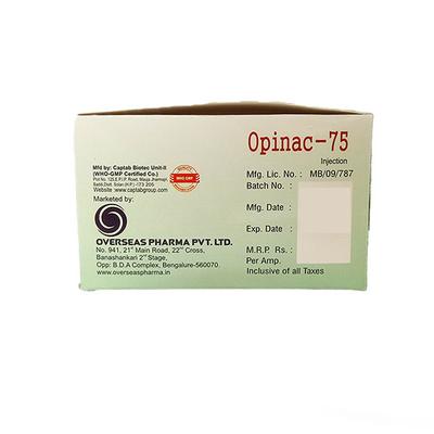 OPINAC 75 Injection 1ml - Pain relief-Nsa