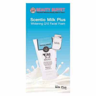 Scentio Whitening Milk Plus Organic Bright & White Facial Foam 100 ml - Facial Kits