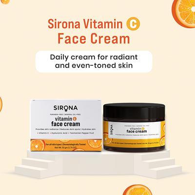 Sirona Vitamin C Face Cream for Men and Women 50 gm - Face Creams
