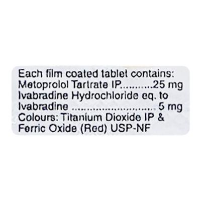 METOLAR I 25 Tablet 10's - Angina