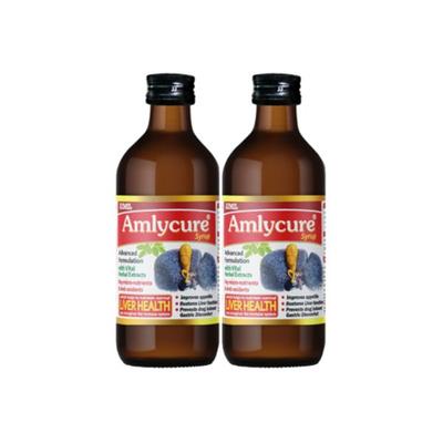 Aimil Amlycure Syrup (Pack of 2 x 200 ml) - Digestive Care