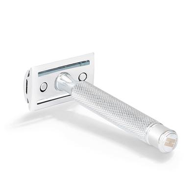 Hajamat Scythe Safety Razor, Ultra High Grade Stainless Steel 304, Chrome Finish 1's - Razors & Cartridges