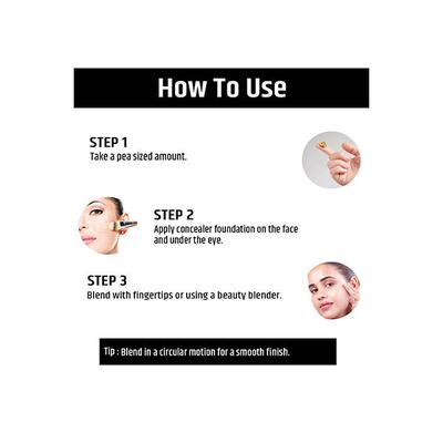 Insight Cosmetics Concealer Foundation - Golden Fair 20 ml - Foundation