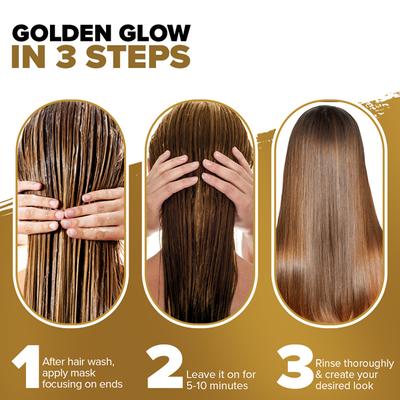 Toni&Guy Color Amplify hair Mask - Sunset blonde 200 ml - Hair Masks & Packs