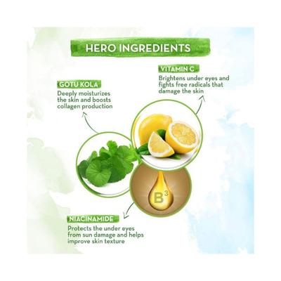 Mamaearth Vitamin C Under Eye Cream for dark circles with Vitamin C 20ml - Face Moisturizers