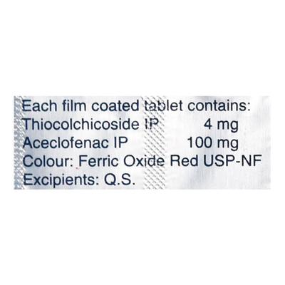 Hifenac TH Tablet 10'S - Pain relief-Nsa