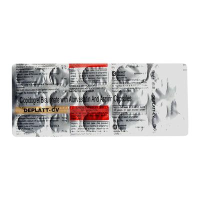 DEPLATT CV Capsule 15's - Blood Clot-Ant
