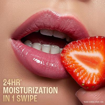 Lakme Lip Love Strawberry Lip Care 22 Hrs Moisture SPF 15 4.5gm - Lipsticks