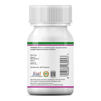 INLIFE Milk Thistle 800 mg Vegetarian Capsule 60's - Herbal Dietary Supplement