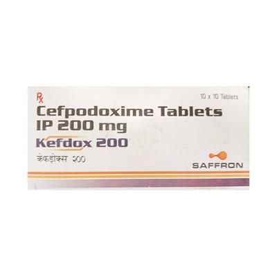 Kefdox 200mg Tablet 10'S - Bacterial Infections-Cep