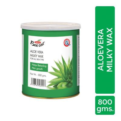 Bee One Aloevera Milky Wax 800 gm - Shaving & Hair Removal