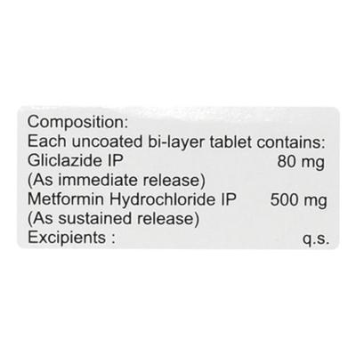 Glycigon M SR Tablet 10'S - Diabetes-Ant
