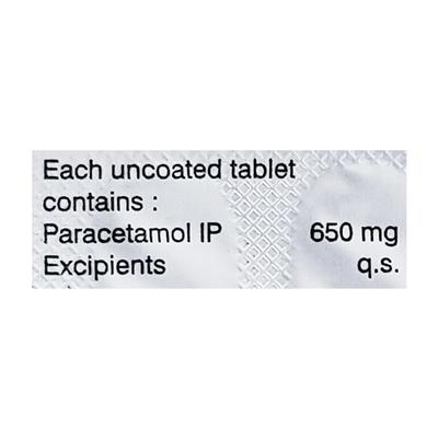 ZYPARA 650 Tablet 15's - Fever-Ana