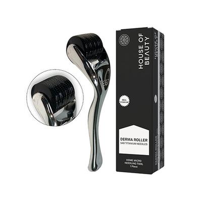 House of Beauty Derma Roller 0.25Mm For Boosting Collagen, Fades Dark Spots & Acne Scars 1's - Derma Rollers