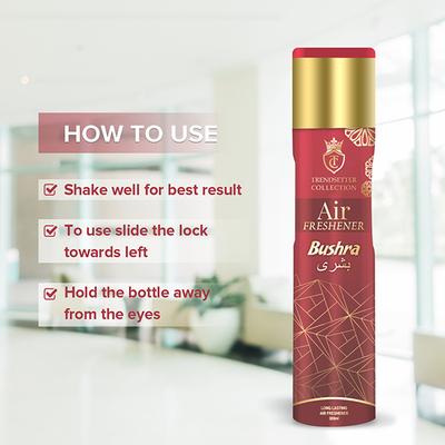 TC Air Freshener - Bushra - Pack of 2 x 300 ml - Men Deodorants/Roll-Ons