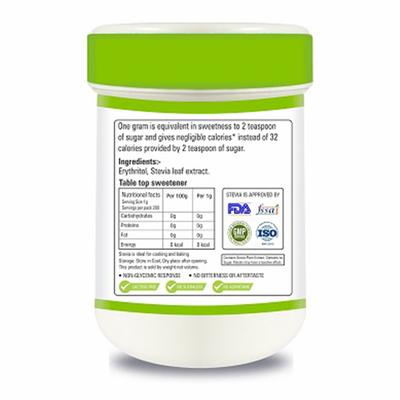 Zindagi Stevia Natural Sweetener Powder 200 gm - Sugar Substitute