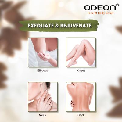 Odeon Coffee & Coconut Face And Body Scrub 300 ml - Scrubs & Exfoliants
