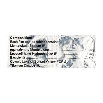 Mtnl Tablet 10'S - Allergies-Ant
