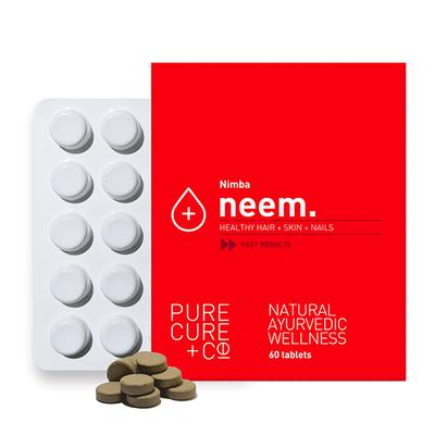Pure Cure + Co. Neem - Healthy Hair + Skin + Nails 1's - Multi-Vitamins