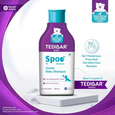 Tedibar Family Spoo Gentle Baby Shampoo 200 ml - Shampoos