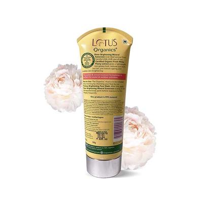 Lotus Organics Sheer Brightening Mineral Sunscreen SPF 50 UVA PA+++ UVB 100gm - Face Sunscreen
