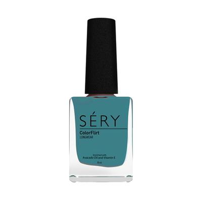 Sery Colorflirt Nail Paint Hawaiian Blue, Blue 10 ml - Nail Polish