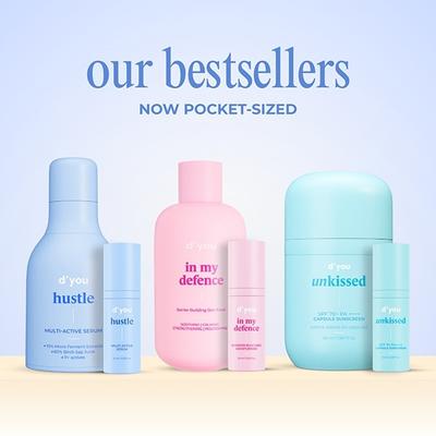 d'you Mini Trio (Sms Routine) 30 ml - Face Gels