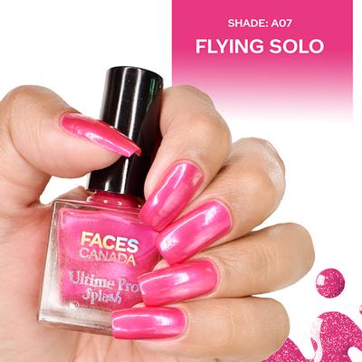 Faces Canada Ultime Pro Splash Nail Enamel - Solo A07 8 ml - Nail Polish